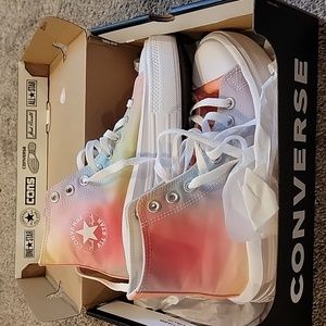 Converse Chuck Taylor All Star Move Platform Rainbow Ombre